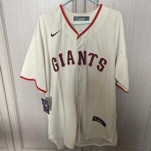 Mens Buster Posey #28 Cream San Francisco Giants Big & Tall Jersey